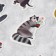 Set of stickers "Funny animals", 5 x 5 cm