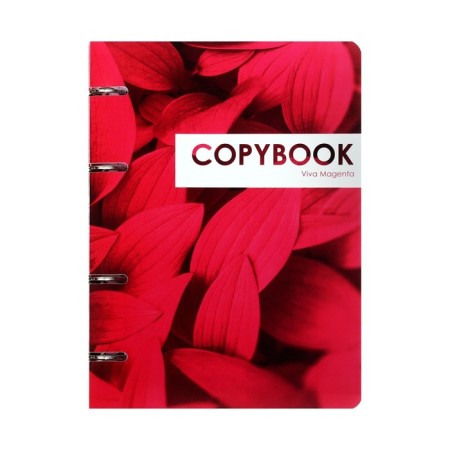 A notebook on the rings of A5 80 sheets in the Calligrata cell "Coopybook. Vivamagenta", plastic cover, offset unit-2