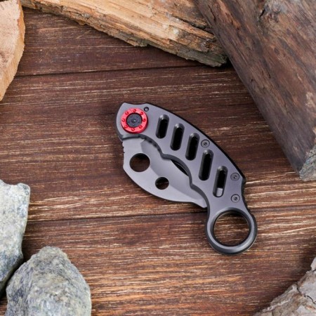 Knierambite "Gladiator" 19cm, blade 70mm/1mm, with a ring-2