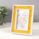Photo frame plastic 10x15 cm "Yellow pebbles" 2x14.7x19.7 cm