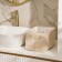 Storage for storing things SL Home, 32 × 23 × 18.5 cm, beige color