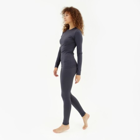 Women's thermal underwear (longshit, leggings) minku color graphite, size 42-2