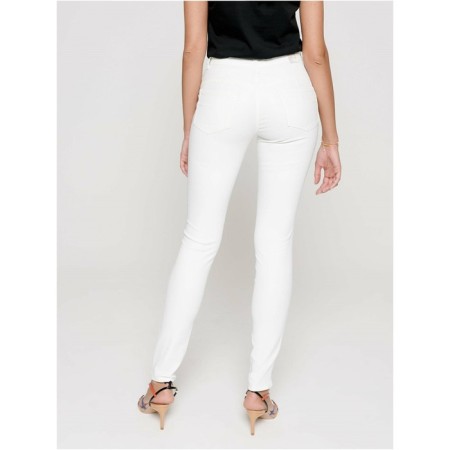 Women's jeans modeling CONTE ELEGANT SKINNY, size L, color White-2