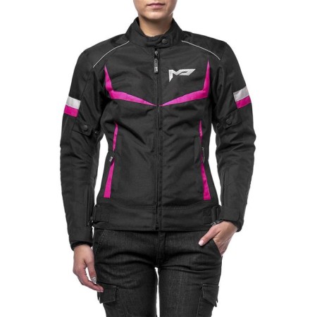 Women's jacket Astra, size XXS, black pink