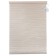 Rolled curtain "Zebrano", 50x160 cm, white color