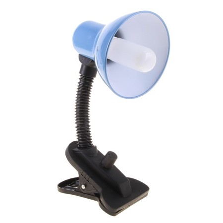 E27 desktop lamp, light regulatory, on a clamp (220V) blue (108a) Risalux