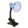 E27 desktop lamp, light regulatory, on a clamp (220V) blue (108a) Risalux