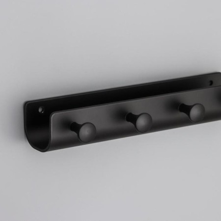 Boar for 4 hook "Stail", 22 × 4 × 7 cm, black color-2