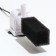 Rectangular sponge for filter No. 1, reticulated 30 ppi, 4 x 4.5 x 11 cm, black