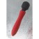 Bilateral vibro -massager Black & Red by Toyfa, Silicon, Red, 21 cm