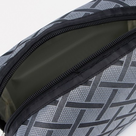Lightning cosmetic bag, gray color-2