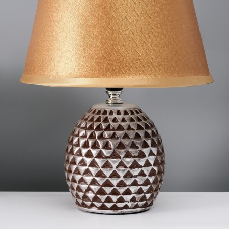 Traffic lamp with lampshade Risalux "Jane", E14, 40 W, brown, 22.5 × 22.5 × 31.5 cm-2