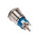 Anti-Vandal button Ø19 12V (LED) FEC (5C) OFF-on/ON -OFF subvar/Red Rexant