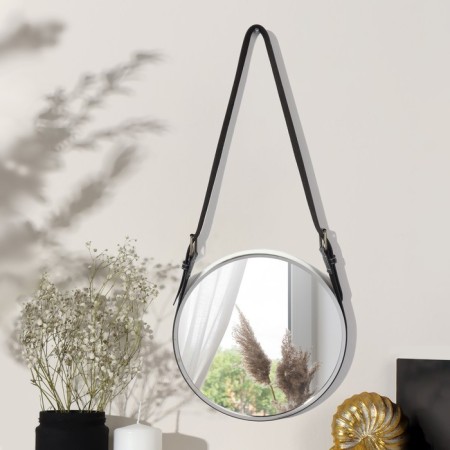 Wall mirror "entourage", D mirror surface 28 cm, silver color/mix-1