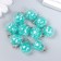 Suspension decorative for creativity glass "ball - pebbles" fruit drink. wave d = 1.6 cm set 10pcs