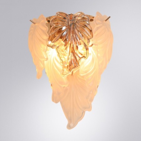 Wall lamp Arte Lamp Lilly A4070AP-2GO, E14, 2x40 W, 27x18x35 cm, golden-1