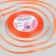 Satin tape, 6 mm × 23 ± 1 m, carrot color # 22