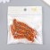 Beads for creativity plastic "Ethno. Leaves" set of 20 g 1.1x1.1x3 cm