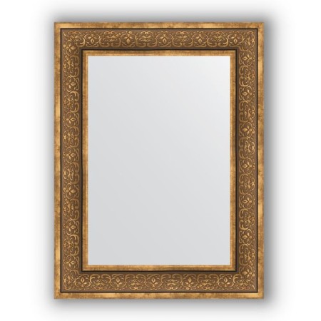 Mirror in the baguette frame - bronze monogram 101 mm, 63 x 83 cm, evoForm