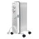 CENTEK CT-6205 heater, oil, floor, 1500 W, 15 m², 7 sections, white