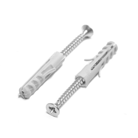 Tundra dowel-gvo, sparkle, type "euro", polypropylene, without cuff, 6x30 mm, 15 pcs-2