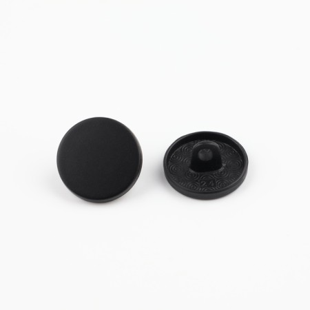 A set of buttons on the leg, d = 15 mm, 10 pcs, black color-1
