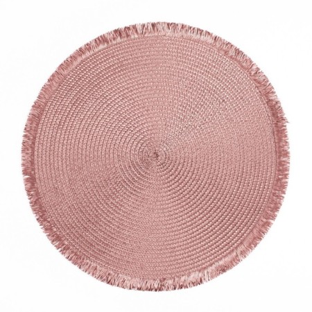 Round napkin for rival cutlery, size 38, dry rose color