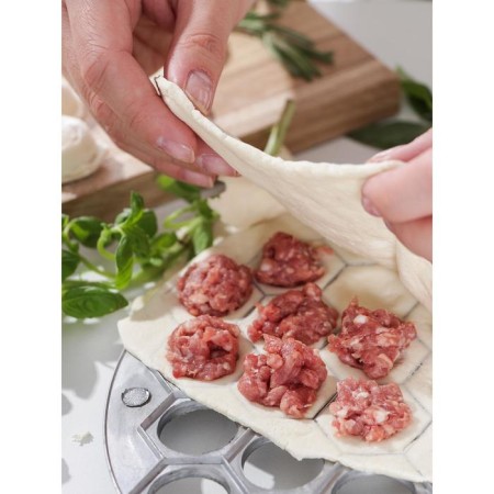 The dumplings are aluminum-12