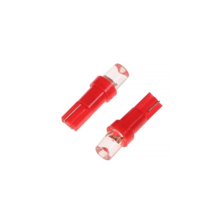 LED lamp KS, T5, 12 V, red