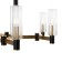 Charya Freya Fr5167PL-06BS AMBRA, 574X574X558 mm, E14, 6x40W, brass color