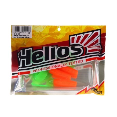 Helios Credo Double Tail Orange & Green, 9 cm, 5 pcs. (HS-28-025)-1