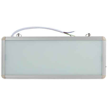 Emergency lamp ERA SSA-101-0-20 without text, SSA-1, 358x145x23 mm, IP20, LED, 3W, 40LM, Silver Color