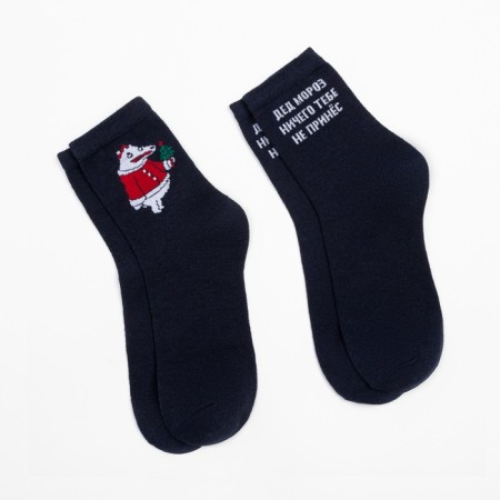 The set of New Year's male socks KAFTAN "brought nothing" p. 41-44-3