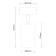 Ceiling lamp ST LUCE. ST303.502.01. 1x50 W, GU10, 10x5.4x16.8 cm, white color