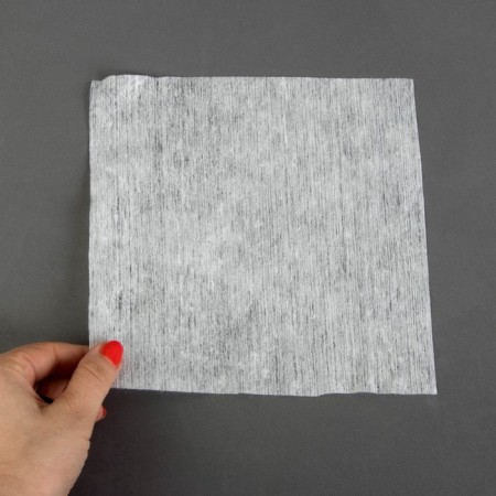 Disposable cosmetic napkins, 100 pcs, density 40g/m2, cotton, 20 × 20 cm, white color-1