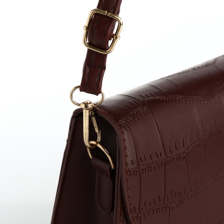Bag-mixer on a valve, a long belt, burgundy color-4