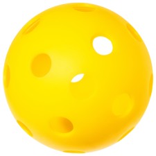 Floorball ball Onlytop, D = 7.2 cm, 23 g, yellow color