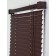 Blinds, plastic 60 × 160 cm, walnut color