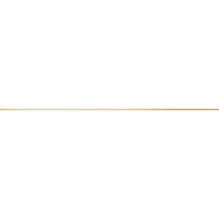Cersanit Metallic Metal Border Golden 0.5x75