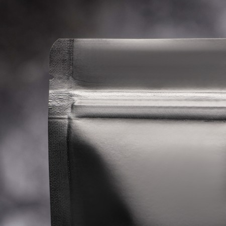 Zip-Lock package Craft with a rectangular window, black, 16 x 24 x 4 cm-3