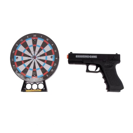 Electronic shooting range "Combat Mission", light and sound effects, works from batteries-1