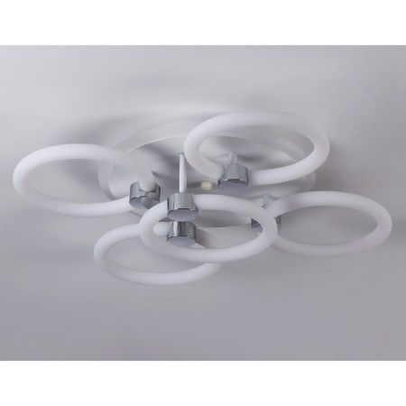 LED ceiling lamp with Ambrella Light, Original, FA3841, 5XLED, 70 W, 5250LUM, 3000-6400K, white color.-6