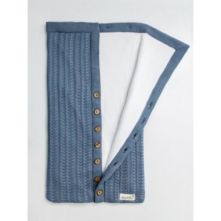 Pure Love Snap envelope insulated for discharge, size 75x43 cm, jeans color-4
