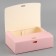 Gift folding box, packaging, “pink”, 16.5 x 12.5 x 5 cm, without tape