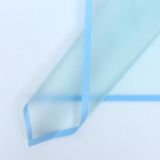 Front Fright Flower Film, Blue, 57 x 57 cm