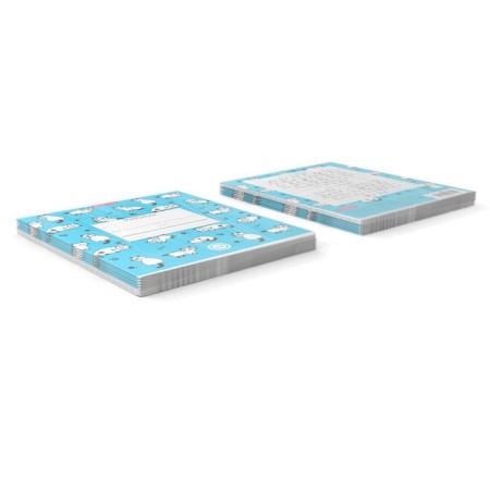 Notebook of 12 sheets in the ruler, Erichkrause "Cats", cover coated a cardboard, an offset block 100% whiteness, with a print-2