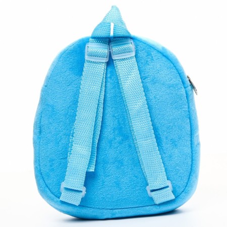 Blue backpack on a zipper, with a pocket, 19 x 22 cm "Rainbow Dash", My Little Pony-1