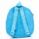 Blue backpack on a zipper, with a pocket, 19 x 22 cm "Rainbow Dash", My Little Pony