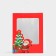 Gift package with the window "Santa Claus" 26 x 35 x 16 cm, red