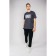 Male T-shirt, size 52, dark gray color